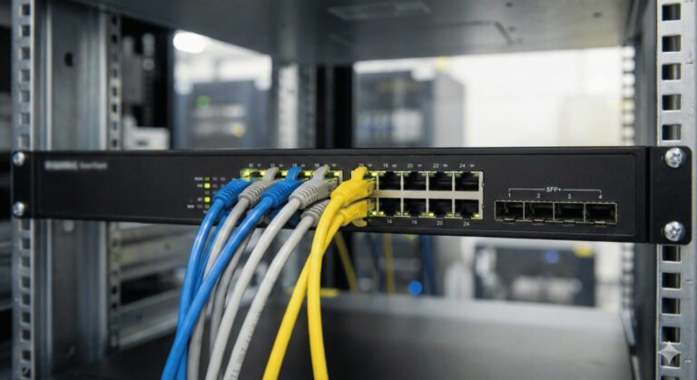 Switch Gestionable Capa 3 – 24 Puertos (RG-NBS3200-24GT4XS-P)