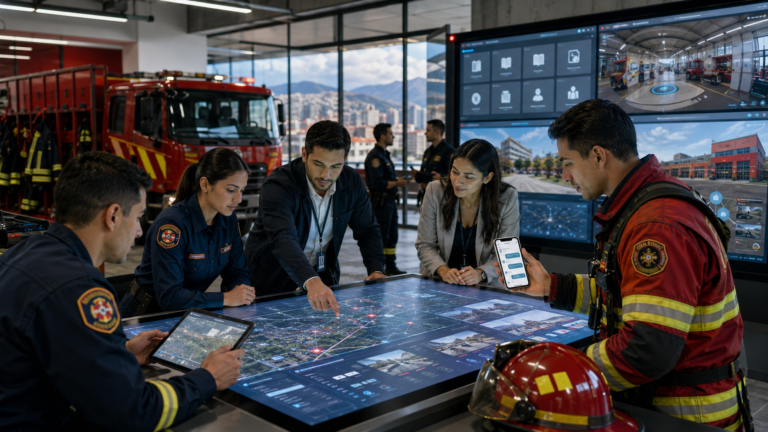 Transformación digital integral para los Bomberos de Bogotá